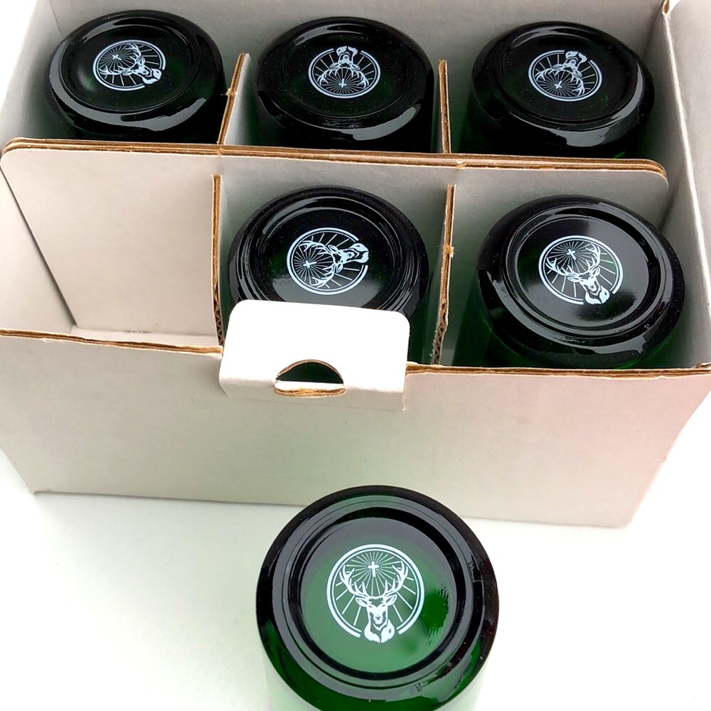 Jägermeister Green Shot Glasses New In Box!✨Set of 6